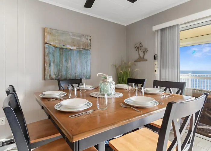 Calypso 2-bedroom With Ocean Views & Pool Access Ocean Beachfront Escape * Ocean Stadt